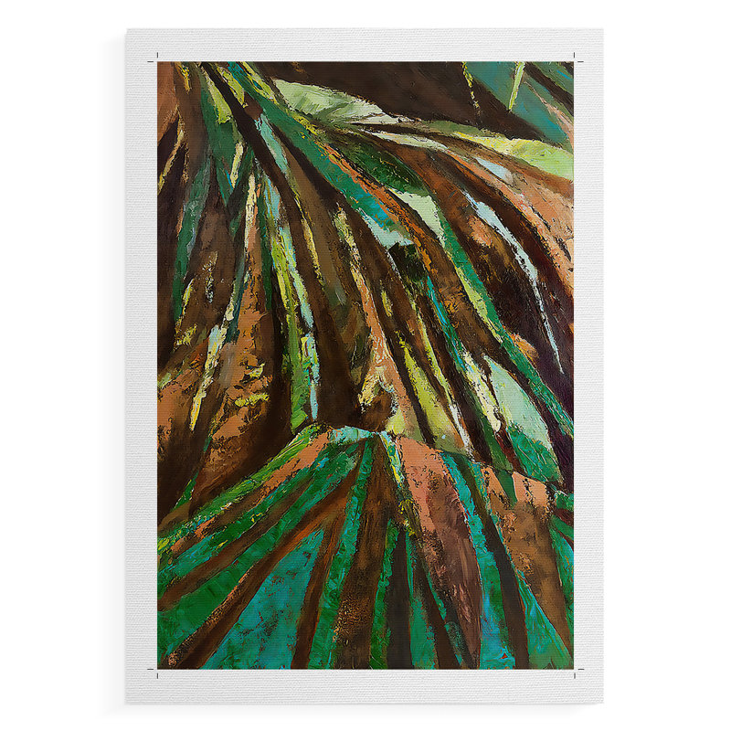 Las Palmas II - Impression sur toile seulement - NON CADRE, H 12 po x l 8 po