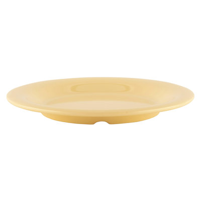  Assiette plate en mélamine 10,5 po, 12 pièces