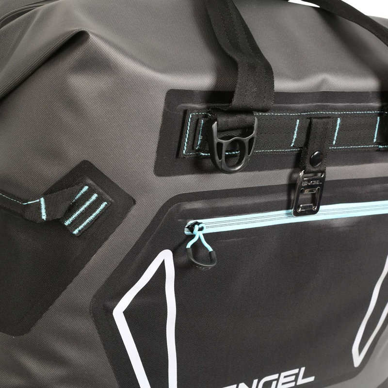 Engel 32 Quarts Picnic Tote Bag Cooler, Black/Gray