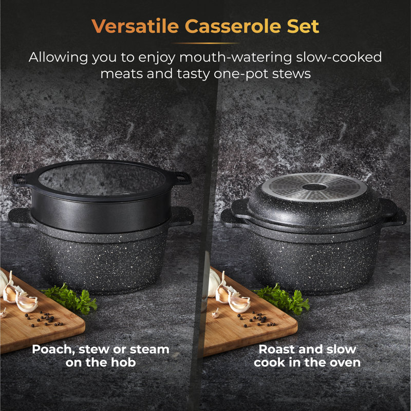 Tower 4.7L Non-Stick Aluminum Dutch Oven