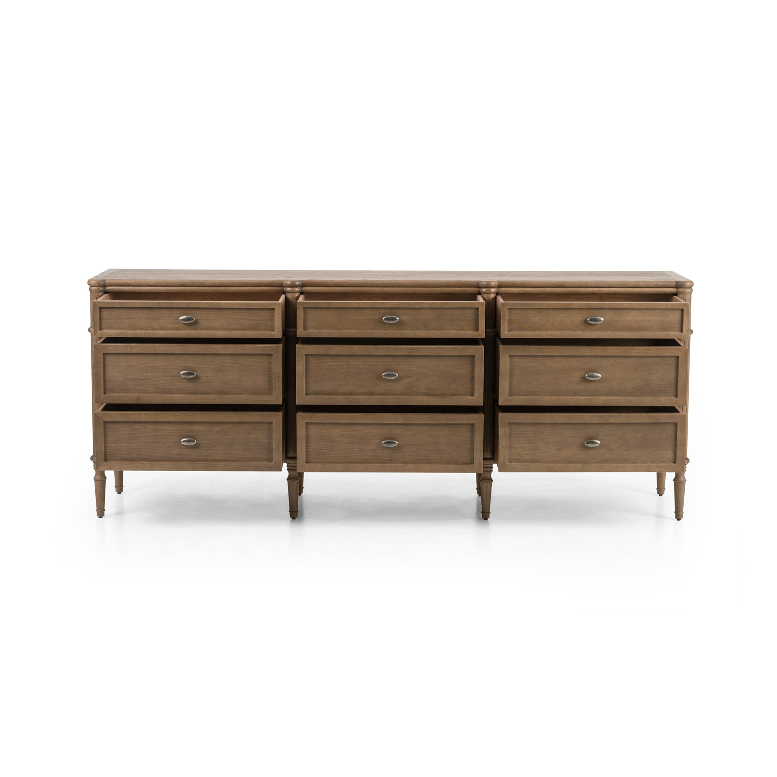Susie 85" Oak Dresser, Toasted Oak