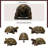 21.3" Resin Turtle Garden Statue