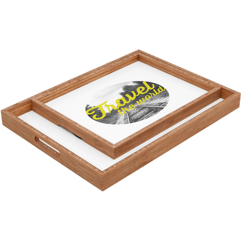 Repose-pieds/table basse Travel the World, H 1,75 po x l 14 po x P 18 po