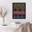 «Abstract Lines 17» par Beth Vassalo, impression sur bois encadrée-1688675219-1691422978