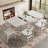 Solid Wood Extendable Dining Table with Seamless Expansion from 47.2 to 63 Inches, Seats 4 to 8 People, Walnut Finish, Easy Assembly, Perfect for Dining Room, Kitchen, and Living Room-946590574