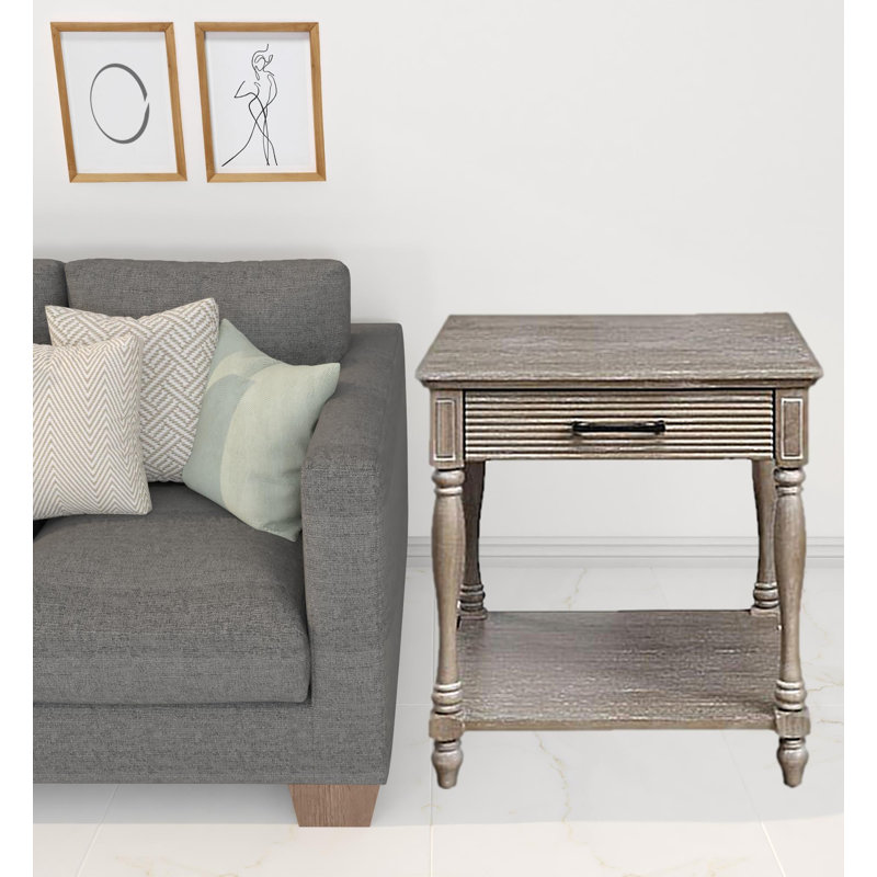 Table de bout en bois massif