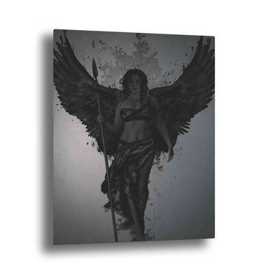 "Valkyrja" by Nicklas Gustafsson, on Brushed Aluminum