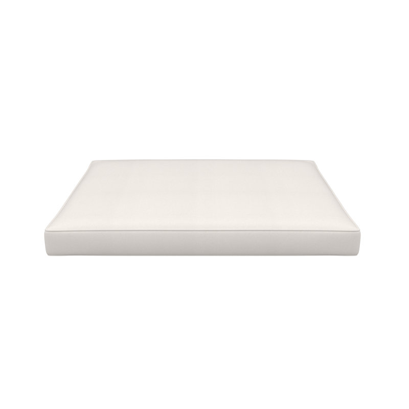 Sunbrella® Outdoor Ottoman Seat Cushion, 23" W x 19" D, Canvas Natural