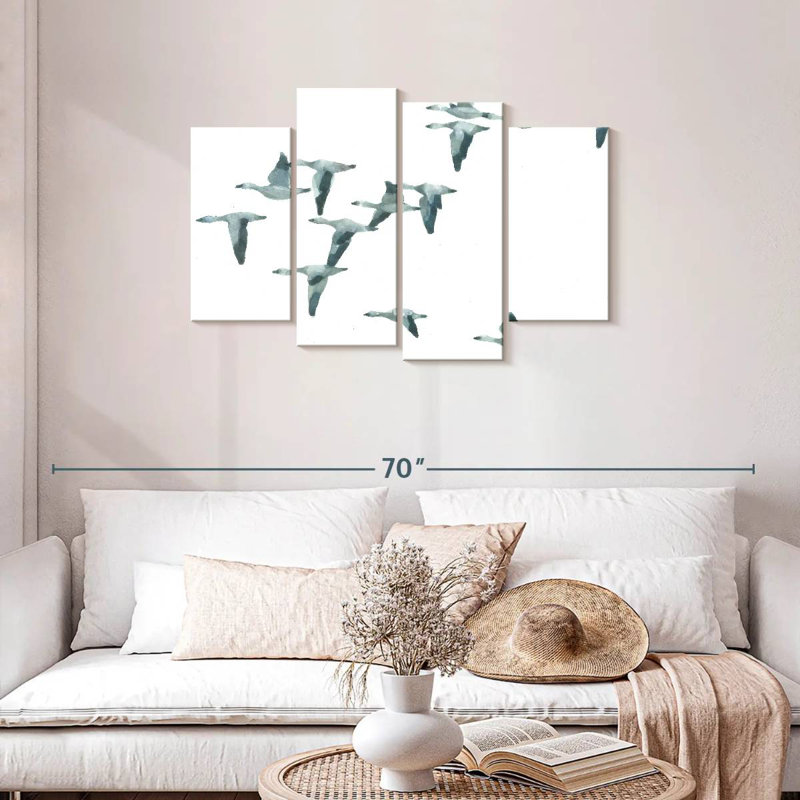 Brampt South Birds, 27" H x 43" W