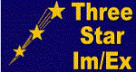 Three Star Im/Ex Inc. Logo