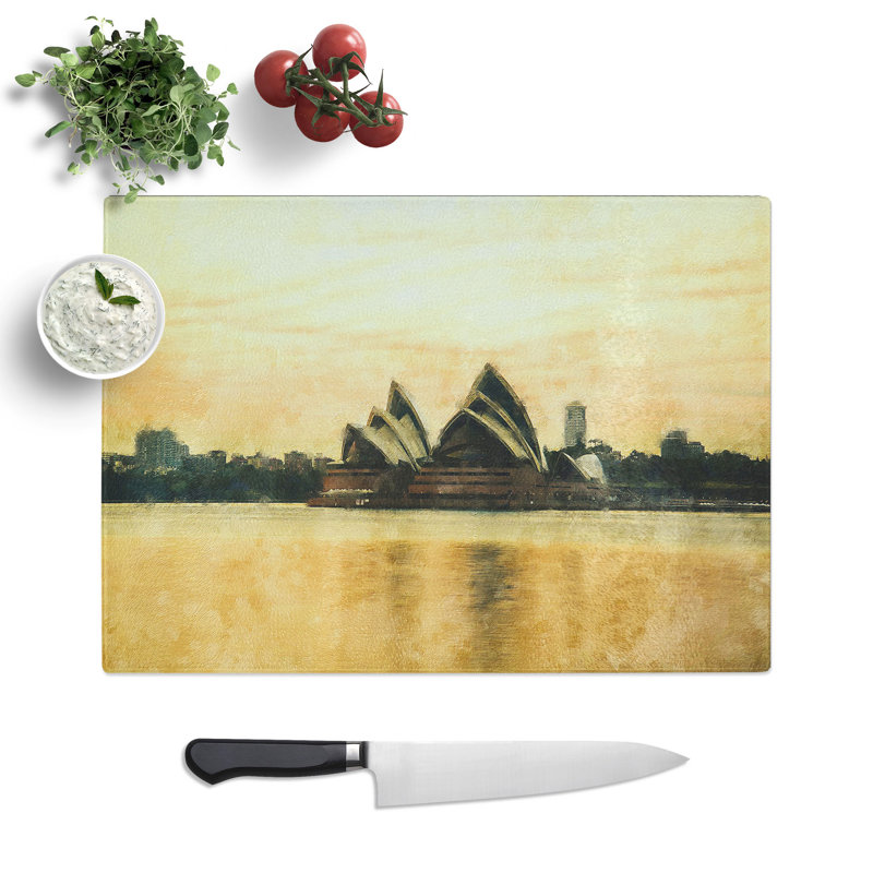 Sydney Opera House Vol.3 Chopping Board, 20cm W x 28.5cm L