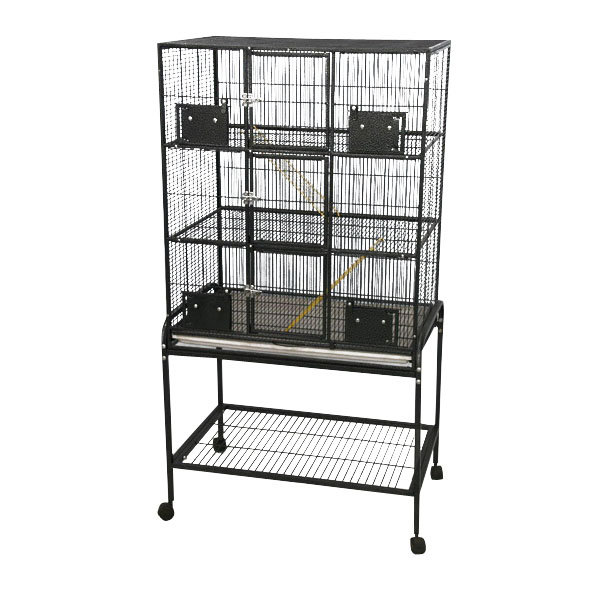 Charlesa Small Animal Cage, Black