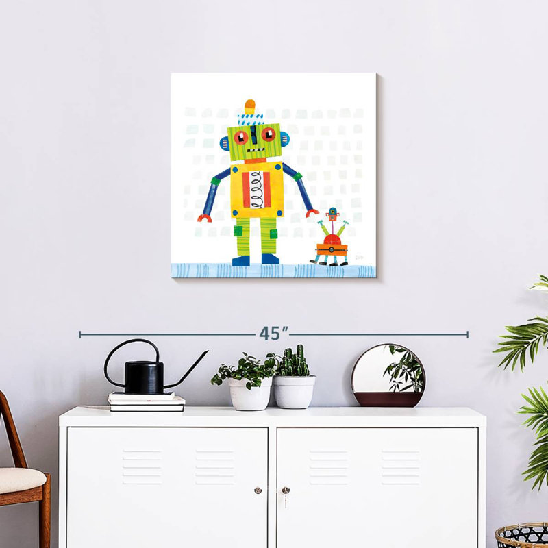 Ashelle Robot Party IV, H 24 po x l 24 po