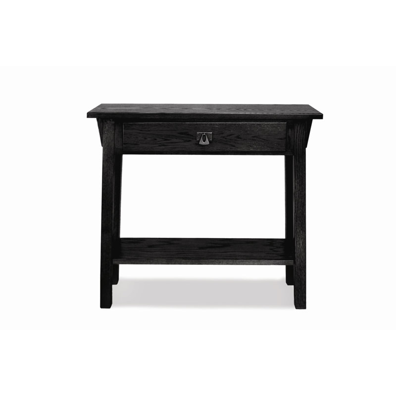 Mission Solid Wood Console Hall Stand, Slate