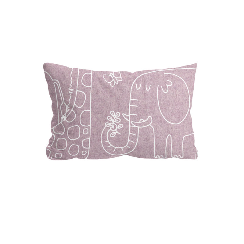 Biberna Melange-Flanell Bettwäsche 0840520 TIERE Cotton Animal Print Duvet Cover with Pillow Shams