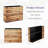 Large Rectangular Planter - Metal Rectangular Planter Box with Drainage Holes for Indoor and Outdoor Use-793186020