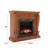 Cardona Electric Fireplace With Faux Marble