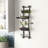 Aive Wall Mounted Wine Bottle Rack in Black