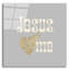 «Jesus Loves Me Gray» par Sarah Adams, art mural en verre acrylique-1130418291