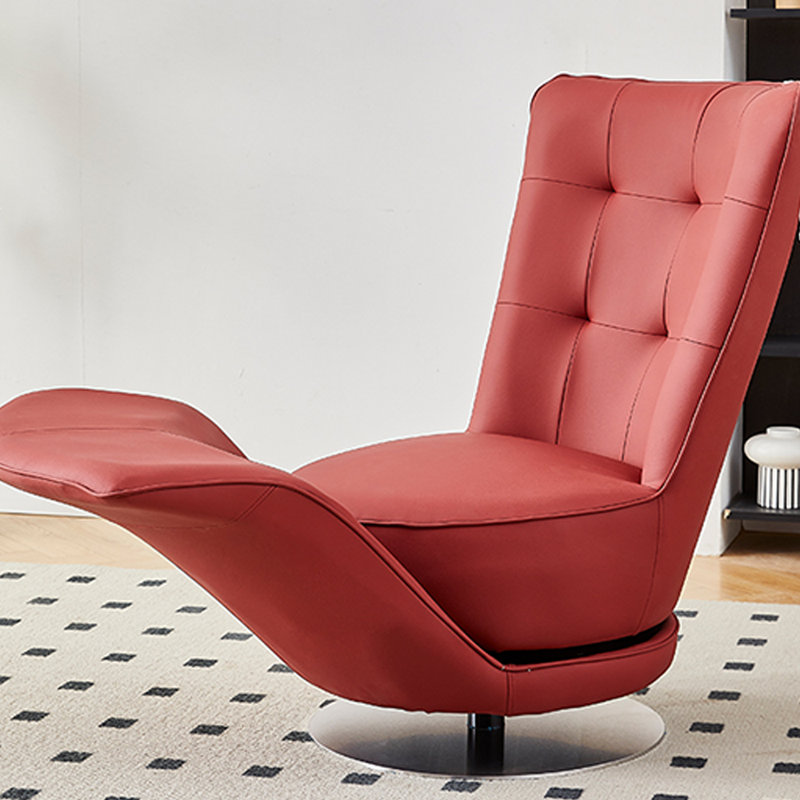 Chaise rotative ergonomique de haute qualité, Rouge