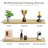  35" Long Floating Shelves with Invisible Mounting - Set of 2, Maple Wood-654864807-648025865