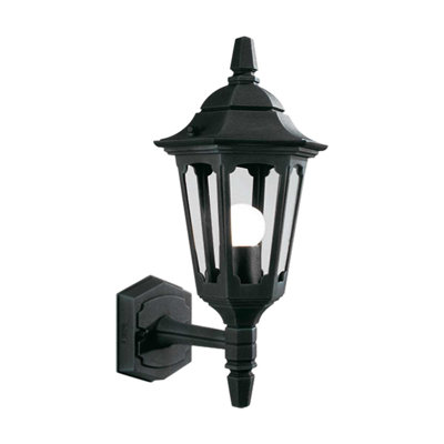 Favina Black 39cm H Outdoor Wall Lantern