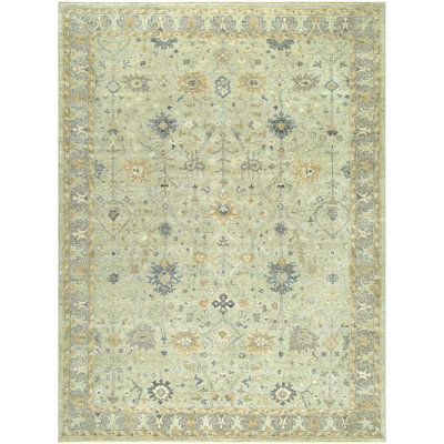 Normandy Handmade Wool Ikat Area Rug
