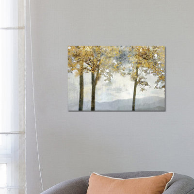 Ridgetop View 1 Piece Wrapped Canvas Wall Art