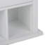 Armoire murale de salle de bain à double porte l 24 po Avington avec casiers, tablette réglable et compartiments ouverts Avington-528135936