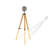 Telscombe Adjustable Metal Tripod Lamp