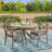 Obrien 5 Piece Dining Set with Cushions