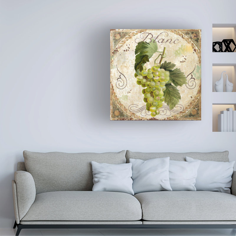 Art sur toile «Bologola Sasha Tuscany Table Blanc», H 35 po x l 35 po