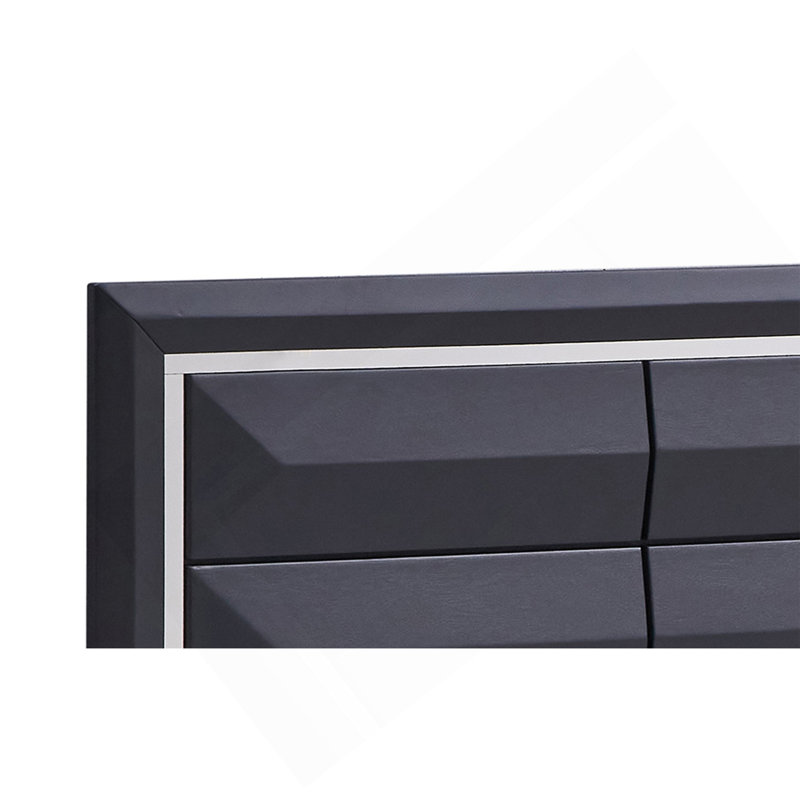King Bed , Black
