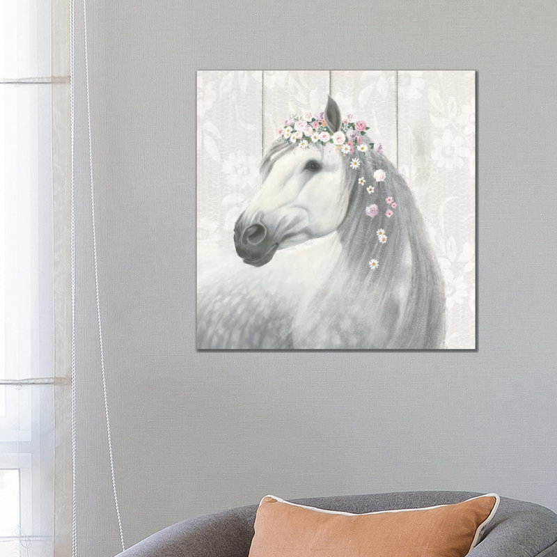 Spirit Stallion II by James Wiens - Wrapped Canvas Print, 66.04 cm H x 66.04 cm W