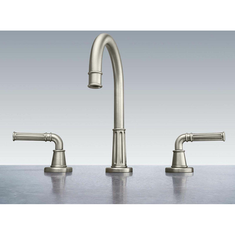 Trousdale 8" Widespread Lavatory Faucet, Satin Nickel