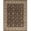 Cote D’Azure Hand Knotted Wool Area Rug in Cocoa/Ivory-49932206
