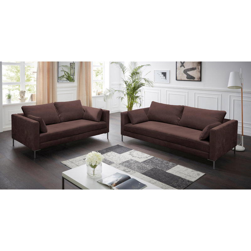 Marius Sofa, Brown, Lether Rustico