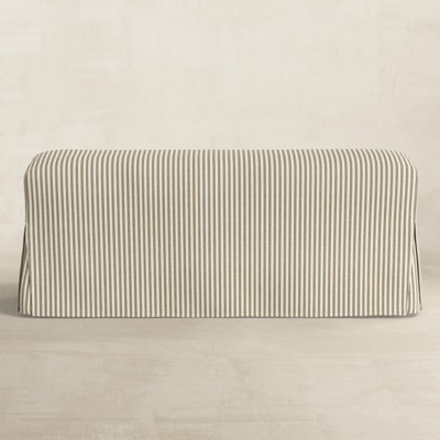 Andrea Slipcover Dining Bench