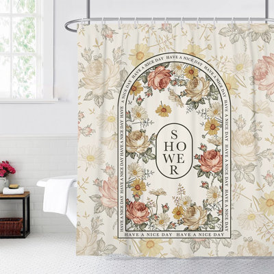 Rideau de douche en polyester