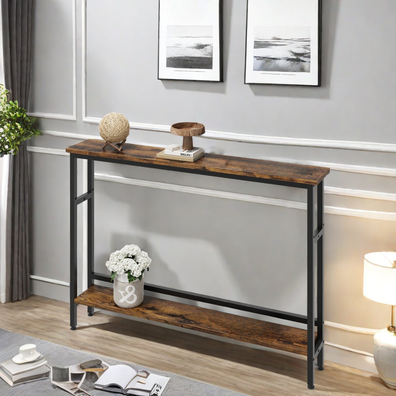 99.1cm Console Table, Brown