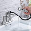 Robinet de lavabo pour salle de bain à poignée double Topcraft