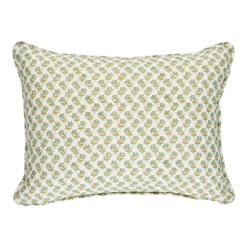 Coussin Schumacher x Mark D. Sikes Oleander, Vert, 1