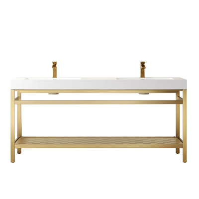 Ensemble de meuble-lavabo double 72 po Idella