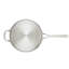 Sauteuse profonde en acier inoxydable à 3 plis avec poignée et couvercle Kitchenaid, 4,5 pintes, acier inoxydable brossé