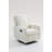 Short Plush Manual Button Armchair Sofa-141866443