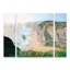 Ensemble de 3 panneaux muraux - Meredith Howse «Victoria», art mural sur toile pour le salon, la chambre à coucher ou le bureau 