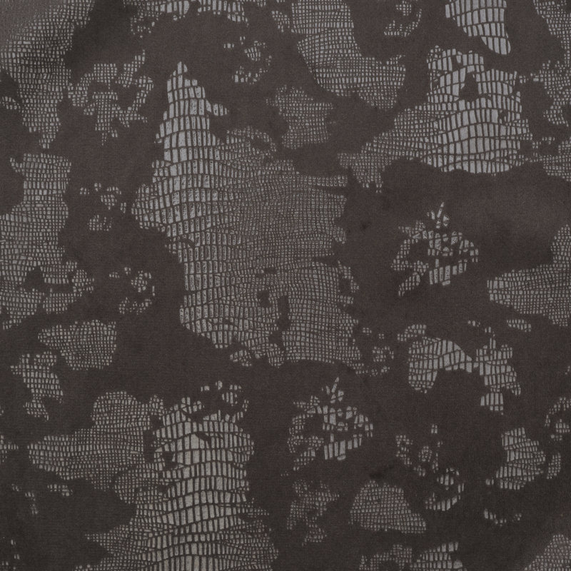 Waterfall Fabric, Charcoal