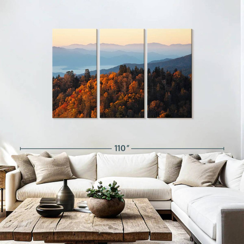 Alvord Autumn Mountain, 48" H x 74" W