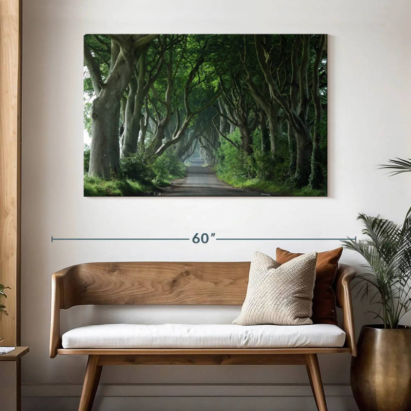 Harnek Dark Hedges, 32" H x 48" W
