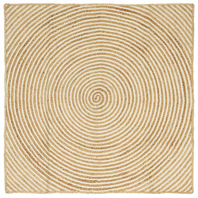 Solid Colour Standard Area Rug, Square 120cm